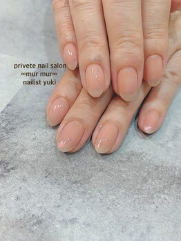 プライベート ネイルサロン マーマ(murmur)/シンプルネイル