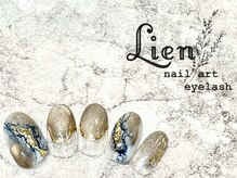 リアン 川崎店(Lien)/ゴージャスネイル★天然石風