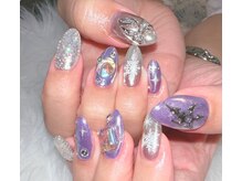 アトリエ ペーニクルス(Atelier Peniculus.)/aespa ウィンターちゃんネイル