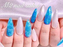 エムズ ネイルサロン(M2)/ミックスワンカラーネイル