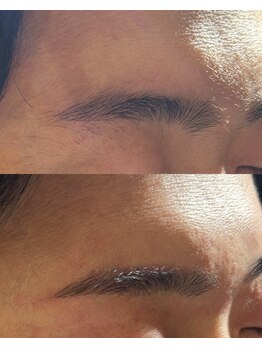 ルモア(Lumor)/メンズ|眉山なだらかストレート