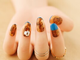 透け感ニュアンス