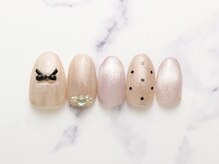 池袋ネイルサロン イイネイル(Ee-Nail)/マグネット立体リボン初回￥6980