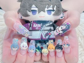 痛ネイル1本5500円♪別途3D追加