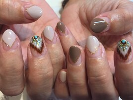 ～カジュアルフレンチネイル～