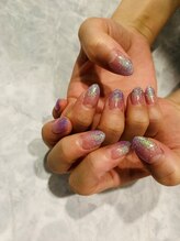ネイルサロン M/ラメグラ　お色の変更可能