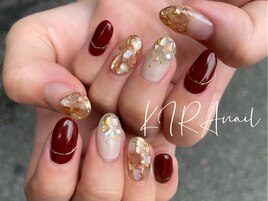 ボルドーネイル