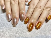 レアレアネイル(Lealeanail)/【パラジェル】アシメデザイン