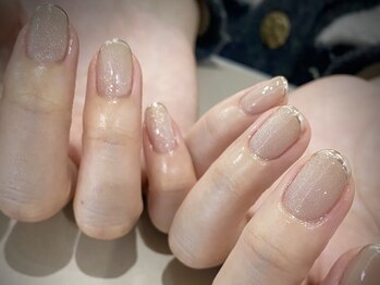 リジェンラボネイル(Regen Lab nail)の写真/シンプルデザインこそ高い技術でワンランク上の仕上りに！絶妙カラー・フォルムで貴女の指先を美しく♪