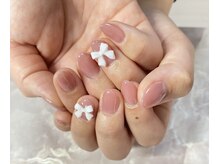 マシェリ(Ma cherie)/リボンネイル