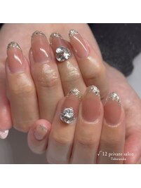 キラキラガラスフレンチ