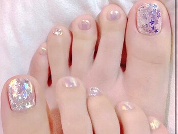 ココネイル 池袋東口店(COCO NAIL)の写真/普段ネイルが出来ない方も足元からオシャレに☆【フット定額デザインコース¥6500/¥7500】