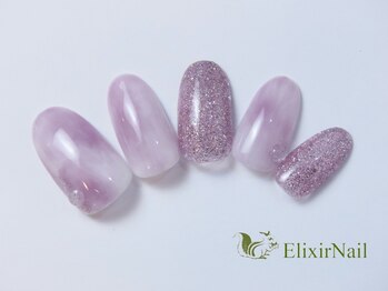 エリクサーネイル 神田(Elixir Nail)/シンプル/クーポン使用