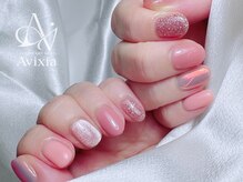 アヴィシア(Avixia)/うるつや★オーロラミラーネイル