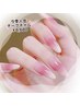 自爪◎大人可愛い チークネイル ¥6,680