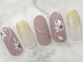 ネイルサロン きらら 藤沢本店/フラワーネイル