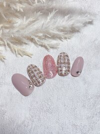 ツイードネイル