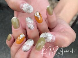 フラワーネイル