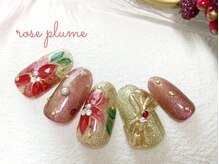 ネイルサロン ロゼプリュム/クリスマスネイル