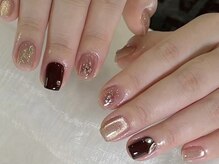 モナサロン(Mona salon)/マグネット秋冬ネイル