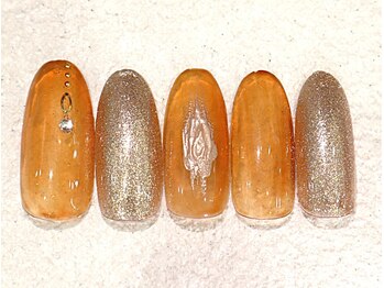 リノ ネイル(Rino nail)/10月の新作 秋の香り 710n1