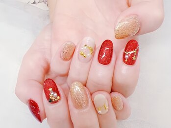 ラッキーネイル(Lucky Nail)/クリスマス年末年始定額ネイル
