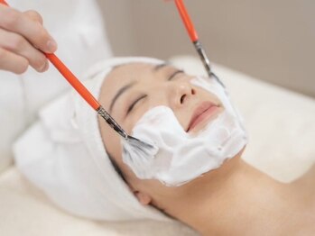 ソワンマリア(soin Maria)の写真/ララピールとVOSトリートメントの2つのピーリングをご用意★貴女のお肌に合わせた施術◎目指せつるつる肌♪