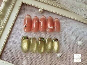 ネイルサロンセレーネ(Selene)の写真/技術力に自信有,◎繊細な長さ出しもトップレベルの仕上がり&モチ♪ベテランネイリストが真心込めて施術★