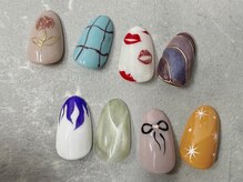 シェリー(Cherie)/ワンカラー×アート2本