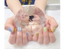 スーパーガール(supergirl)/シンプルデザイン¥4980