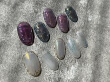 スチャ(s/cha+)/オーロラネイル 上¥9500 下¥7500