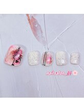 ネイルサロン 優/【フット定額】シンプルデザイン