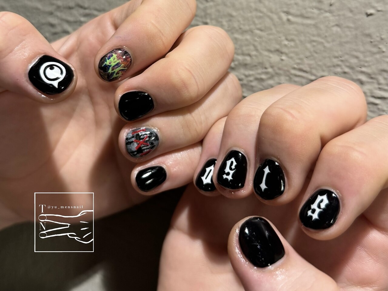 メンズネイル：PG007302623｜メンズ ネイル トノ(Men's Nail TONO)の