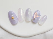 プレジールネイル 烏丸御池(Plaisir Nail)/【韓国＆ニュアンス】季節の定額