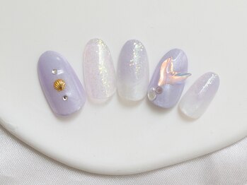 プレジールネイル 烏丸御池(Plaisir Nail)/【韓国＆ニュアンス】季節の定額