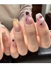 １０本スカルプ長さ出し＋アートし放題　¥11800