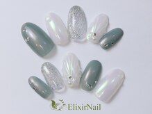 エリクサーネイル 神田(Elixir Nail)/シンプル/クーポン使用
