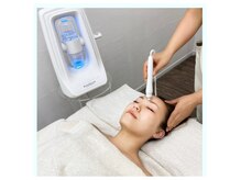 ハイドロ吸引と洗浄、AHA&BHAピールローションで毛穴すっきり