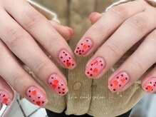 レア(Le'a)/ハートちりばめ/ちゅるんピンク