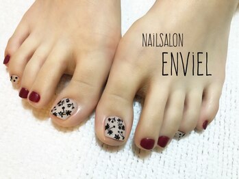 ネイルサロンアンヴェール(ENVIEL)/フットネイル