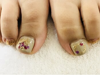 ネイルサロン リッティー(RITTY)/押し花