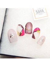 サヴァ アイラッシュアンドネイル(sava)/【ブロックネイル】