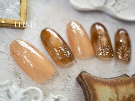 シンプル11月/べっ甲/マグネット