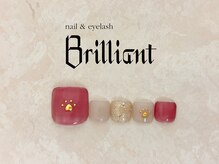 ネイルアンドまつげエクステのお店 ブリリアント 草加(Brilliant)/Foot 　定額8800円コース