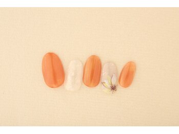 ひまわりネイル