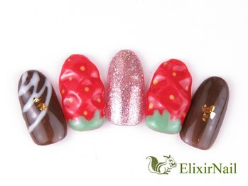 エリクサーネイル 五反田(Elixir Nail)/定額b カジュアル/クーポン使用