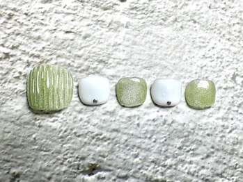 ビューティーサロン フラワーズ/バカラ風ネイル