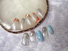 ネイルサロン アニーアンドジーノ シド(NAIL SALON Annie&Gino shido)/8月キャンペーンネイル