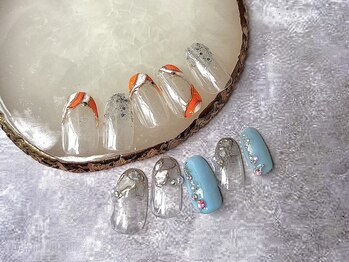 ネイルサロン アニーアンドジーノ シド(NAIL SALON Annie&Gino shido)/8月キャンペーンネイル