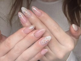 押し花ネイル